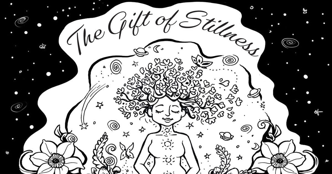 The Gift of Stillness - Hand drawn illustration