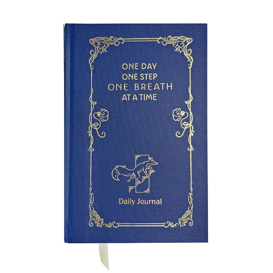 One Day, One Step, One Breath at a Time Daily Journal - Blue Book: Clarity