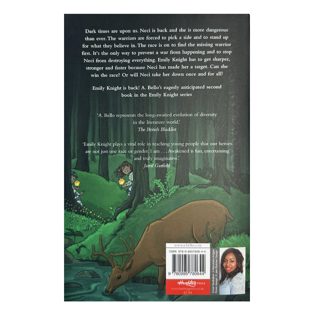 Interior illustration from 'Emily Knight I am...Awakened' — hand-drawn children's book art by Ale Artigas.