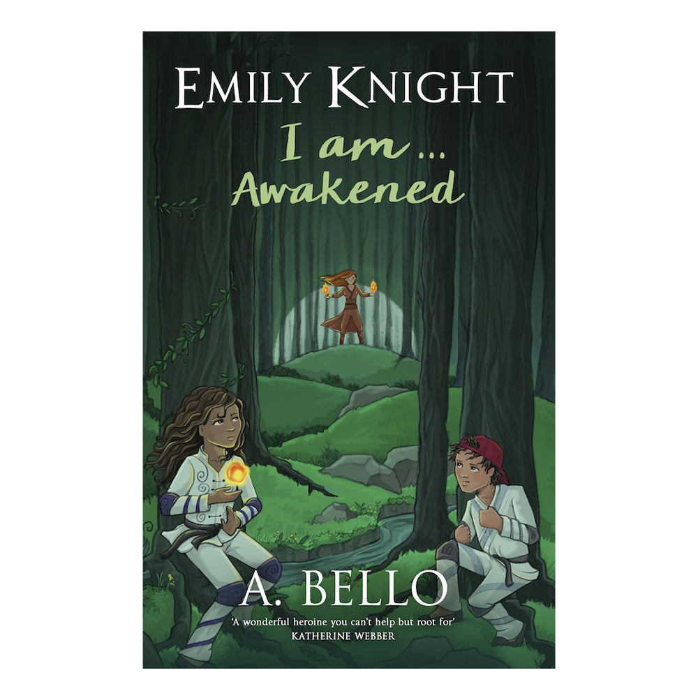 'Emily Knight I am...Awakened' book cover — children's picture book illustrated by Ale Artigas.