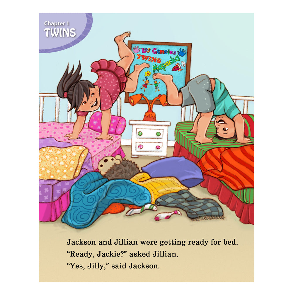 Interior illustration from 'Jackson and Jillian' — hand-drawn children's book art by Ale Artigas.