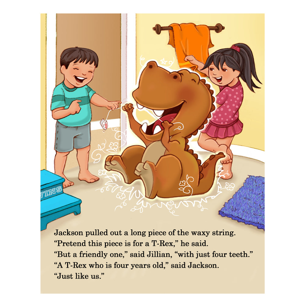 Interior illustration from 'Jackson and Jillian' — hand-drawn children's book art by Ale Artigas.