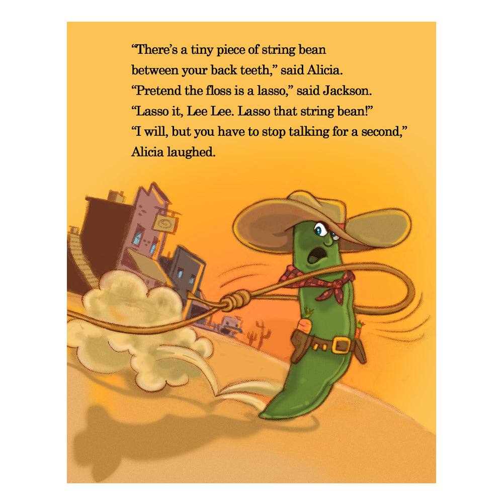 Interior illustration from 'Jackson and Jillian' — hand-drawn children's book art by Ale Artigas.