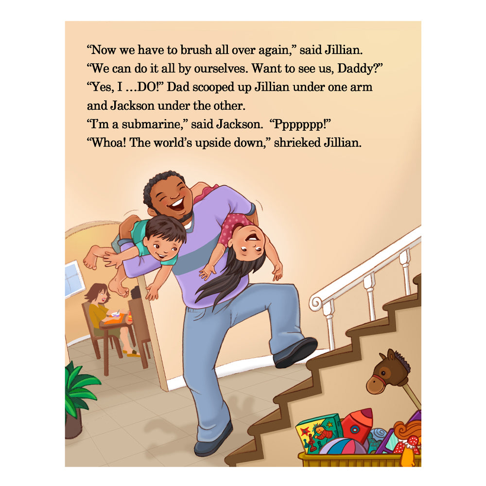 Interior illustration from 'Jackson and Jillian' — hand-drawn children's book art by Ale Artigas.