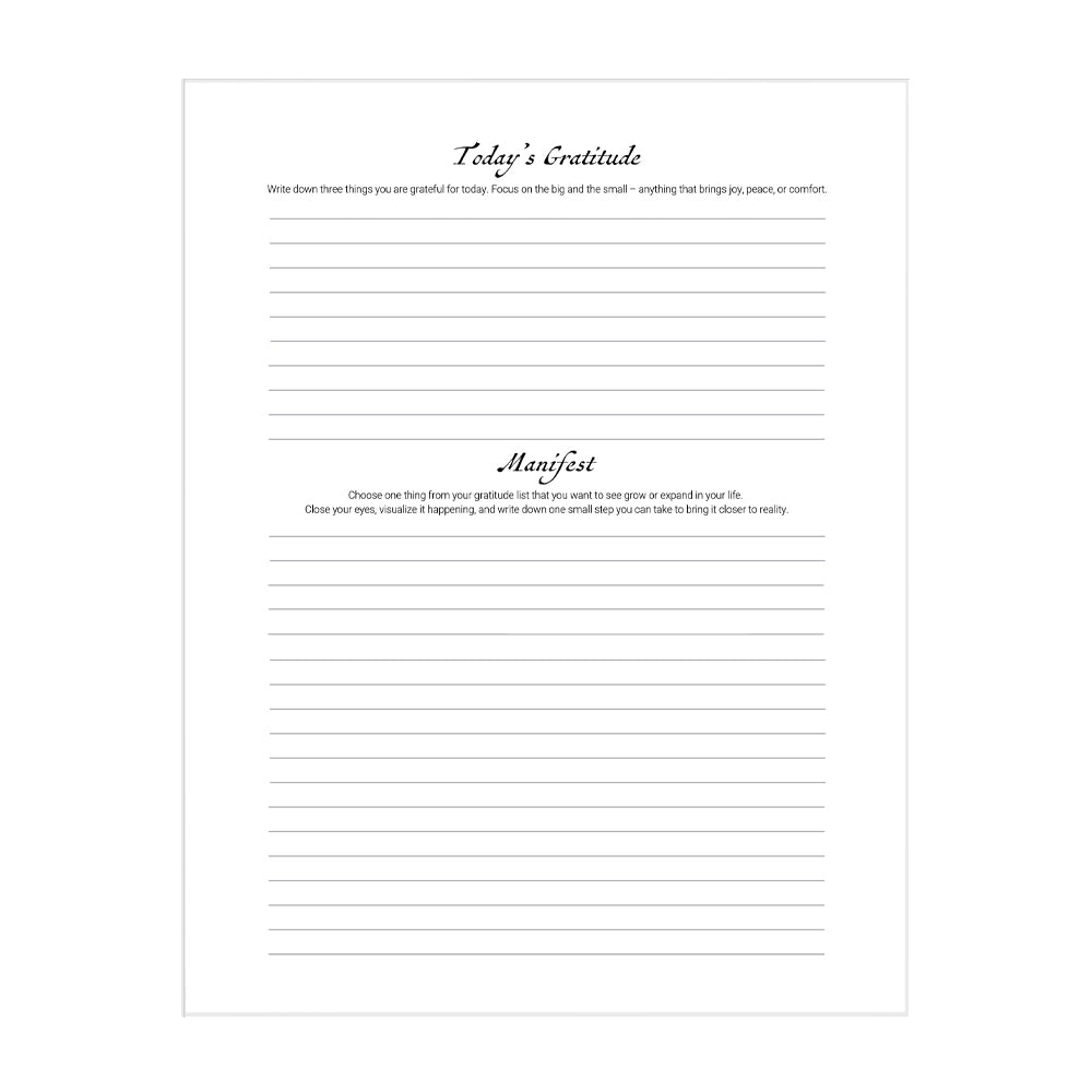 The Gift of Gratitude - Printable Coloring Pages (PDF Download)