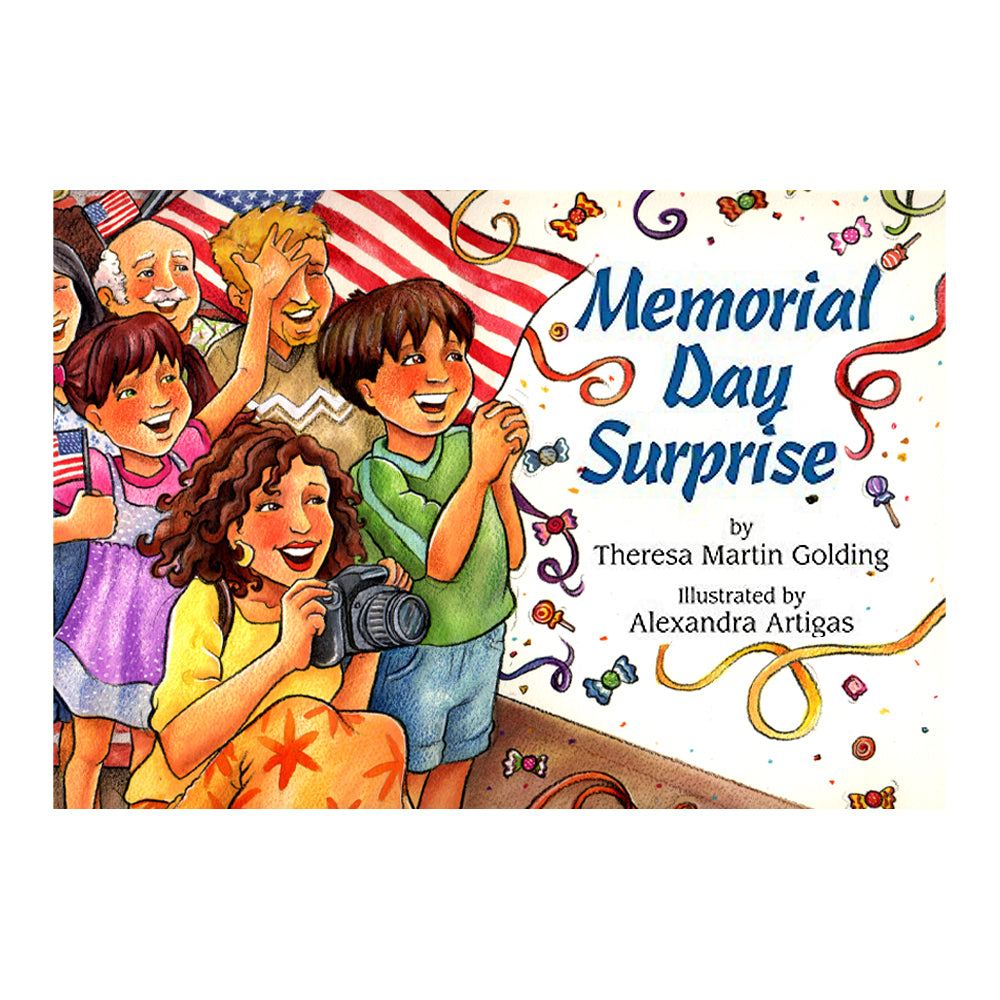 'Memorial Day Surprise' book cover — children's picture book illustrated by Ale Artigas.