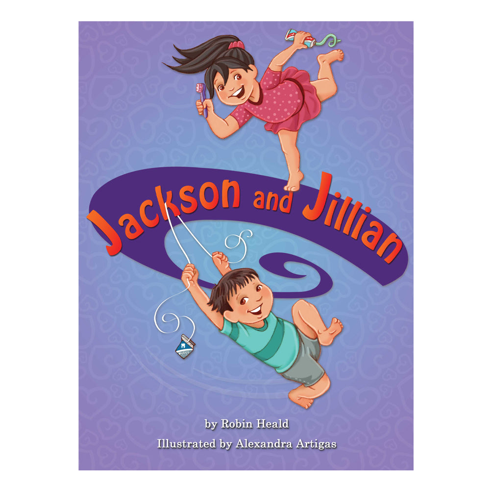'Jackson and Jillian (Sapphire Family Series Book 1)' book cover — children's picture book illustrated by Ale Artigas.