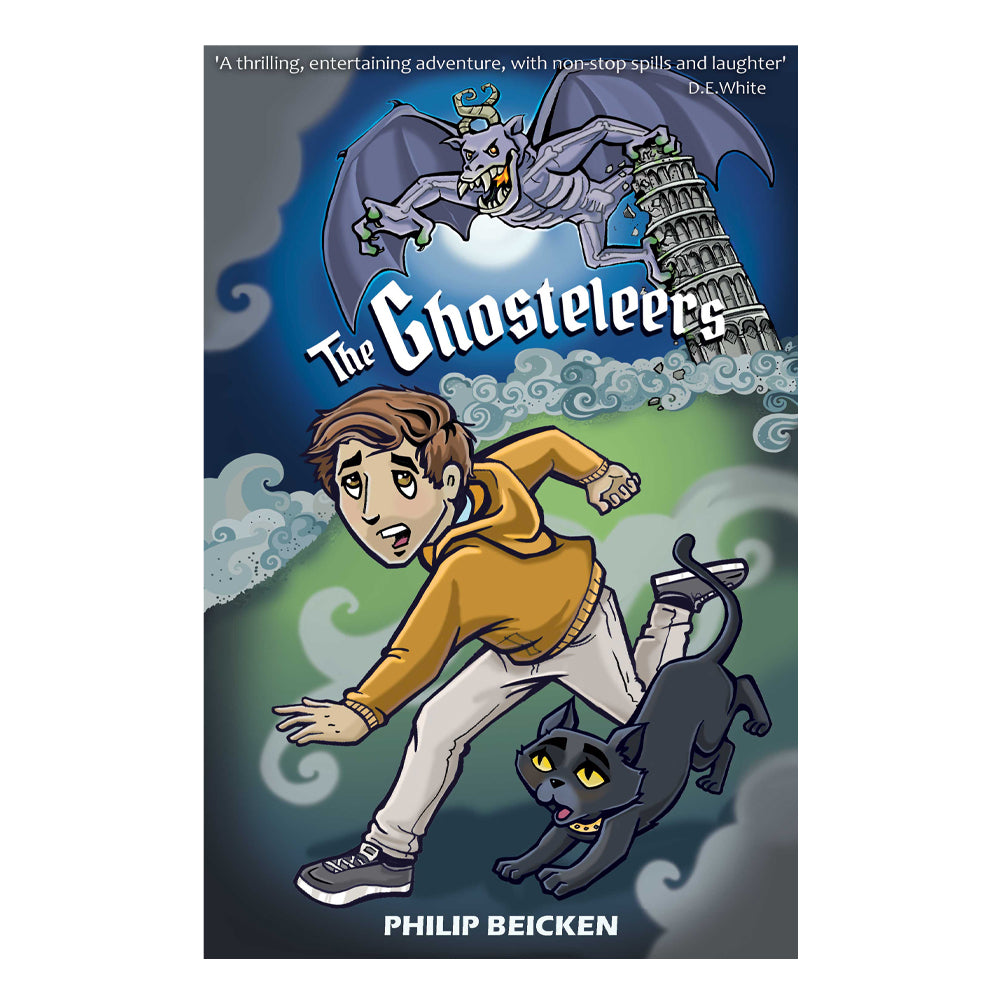 'The Ghosteleers' book cover — children's picture book illustrated by Ale Artigas.