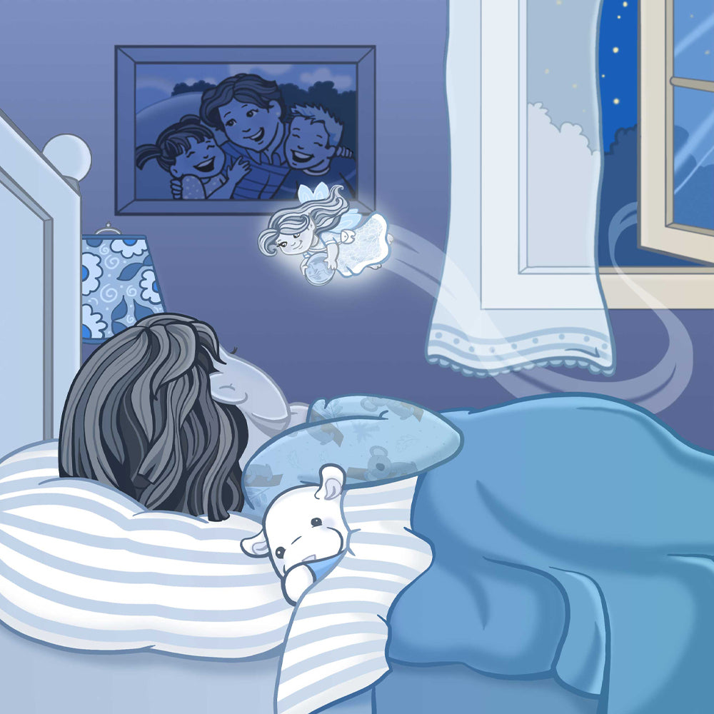 Interior illustration from 'No Such Thing as a Lost Tooth' — hand-drawn children's book art by Ale Artigas.
