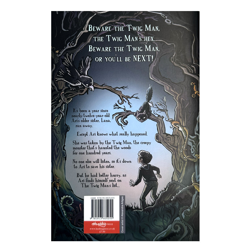 Interior illustration from 'The Twig Man' — hand-drawn children's book art by Ale Artigas.